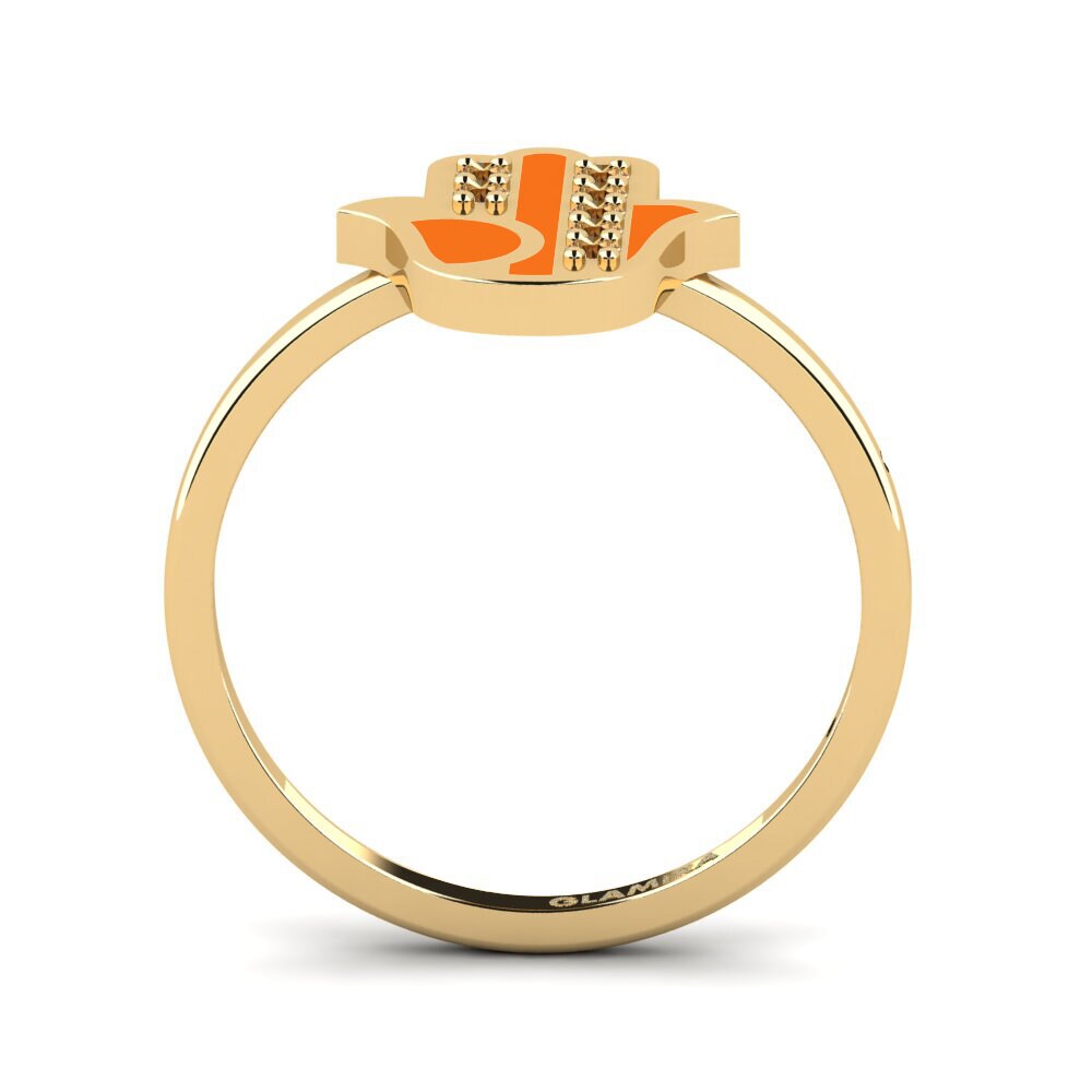 Brown Diamond Ring Bezorgd