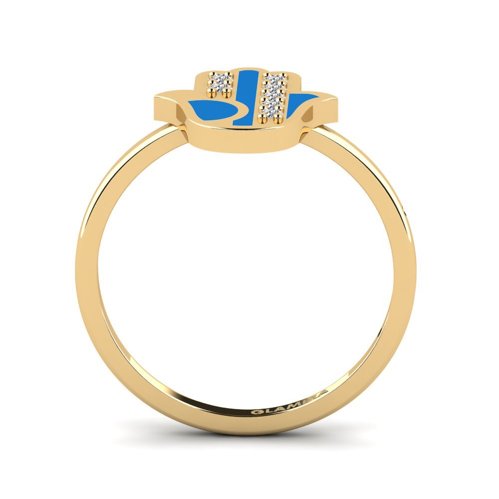 Diamant Ring Bezorgd
