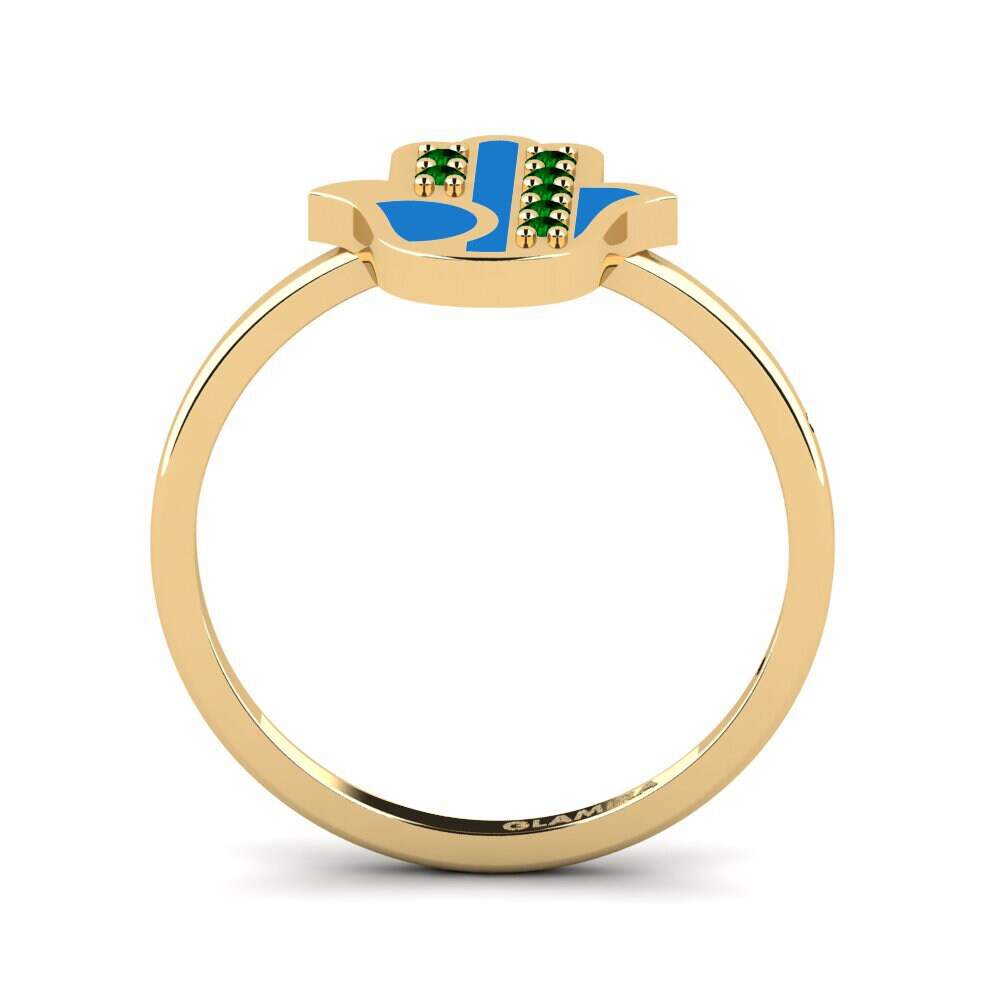 Green Zirconia Ring Bezorgd