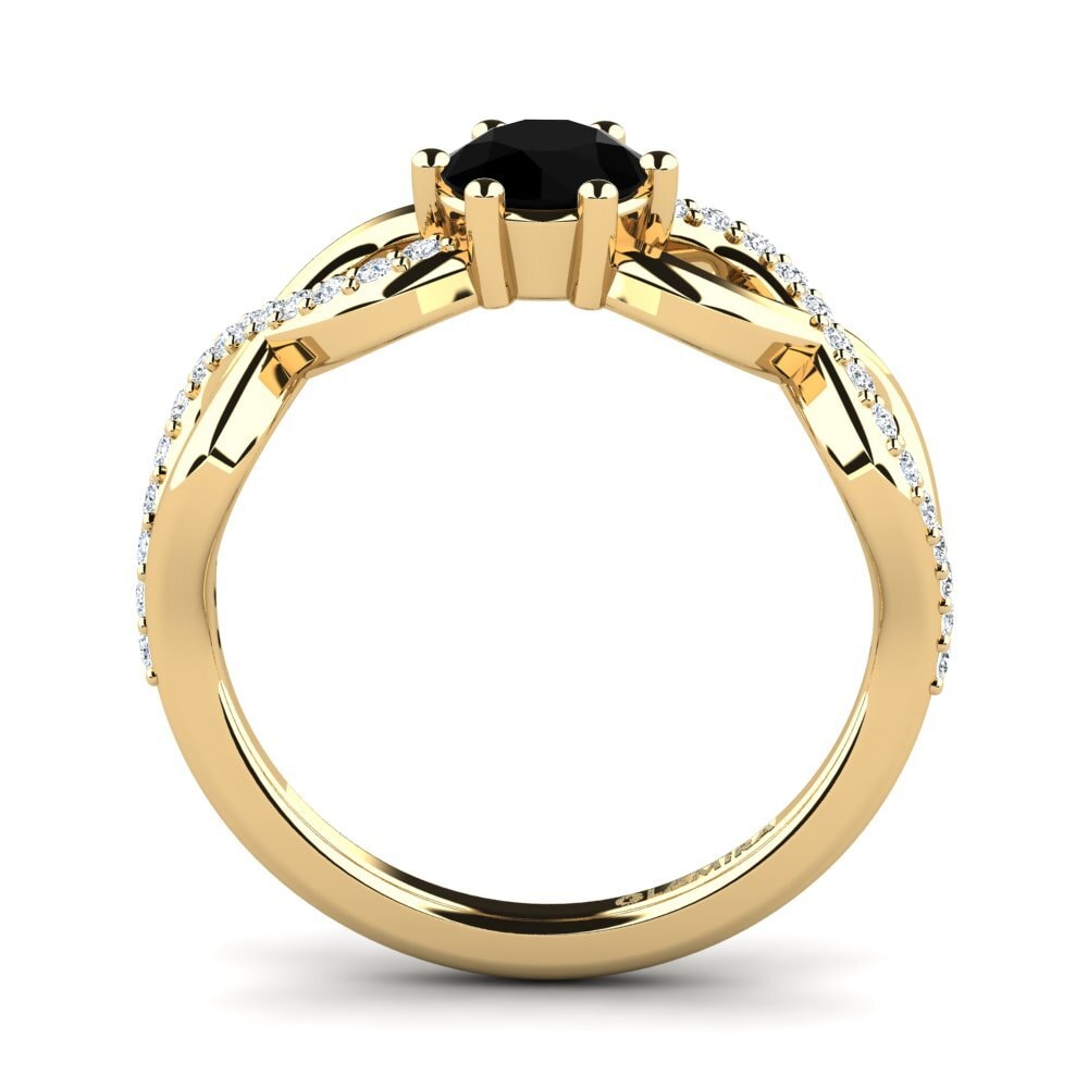 Black Diamond Women's Ring Bifige