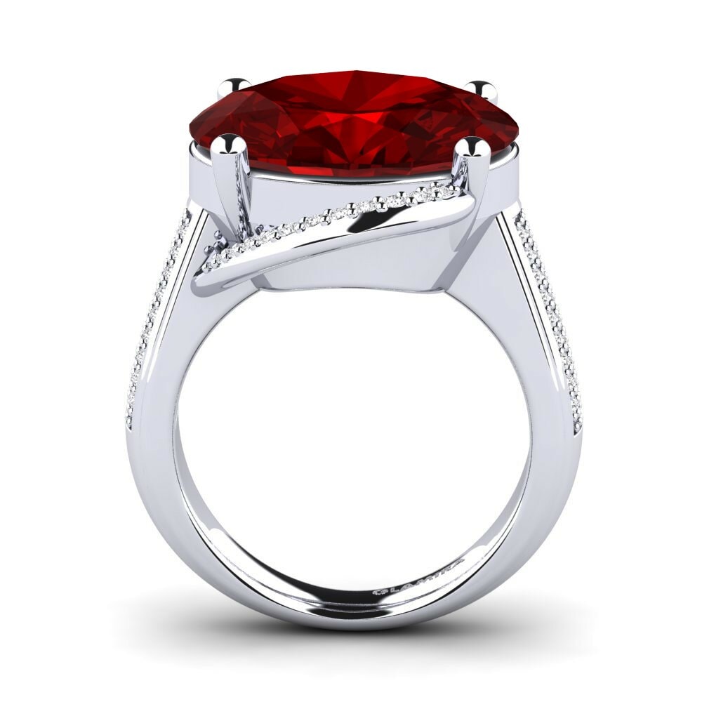 Ruby (Lab Created) Ring Billi