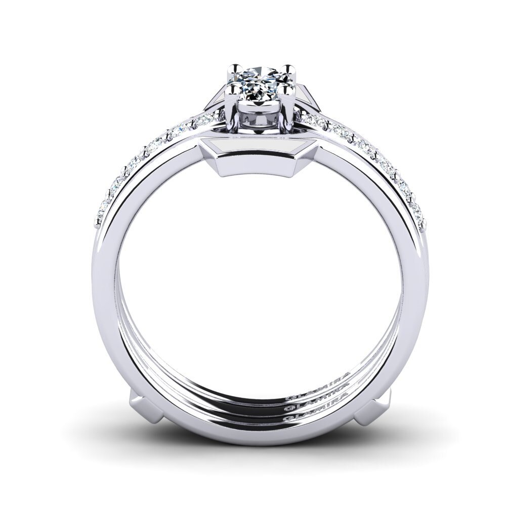 950 Palladium Ring Blada SET