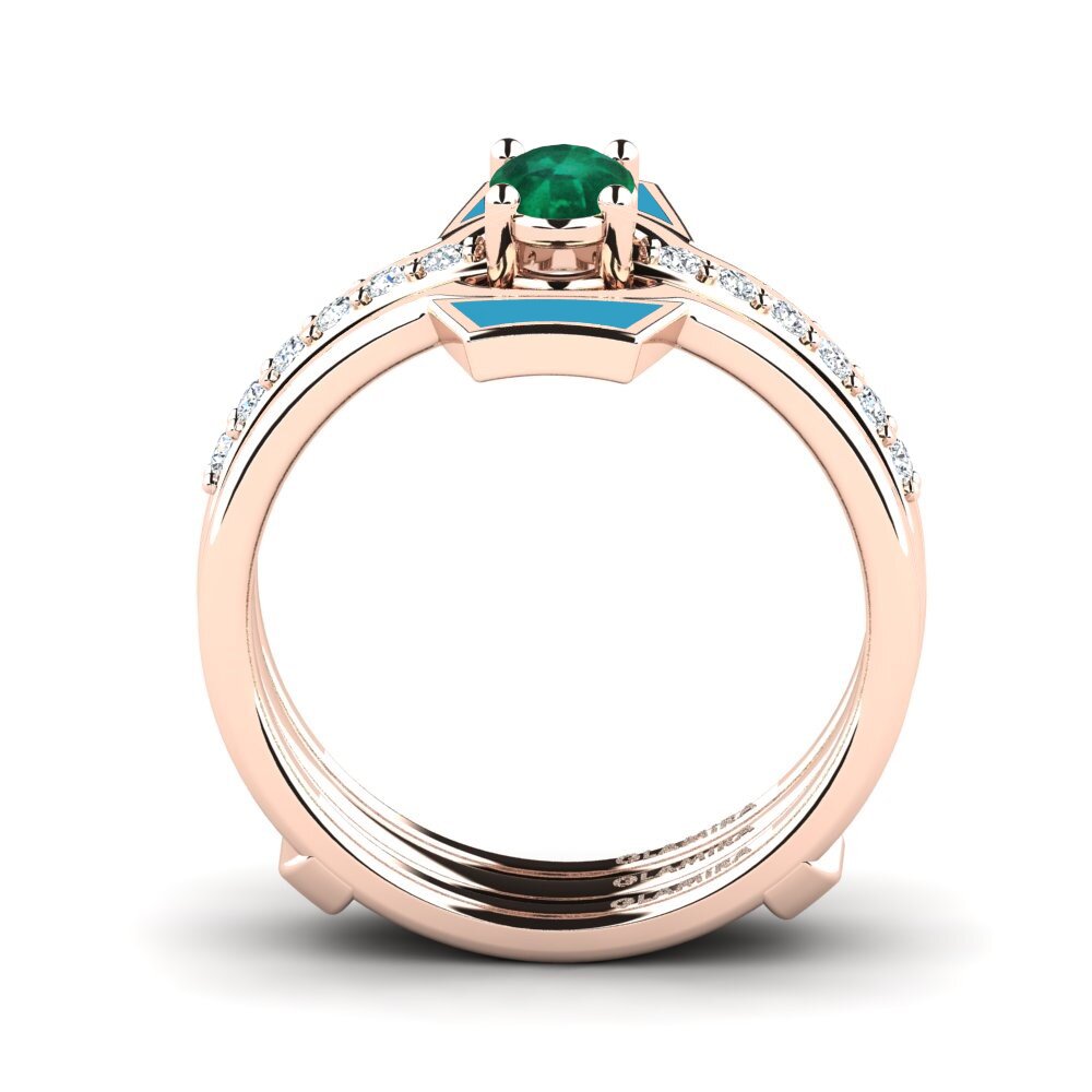 Emerald Ring Blada SET