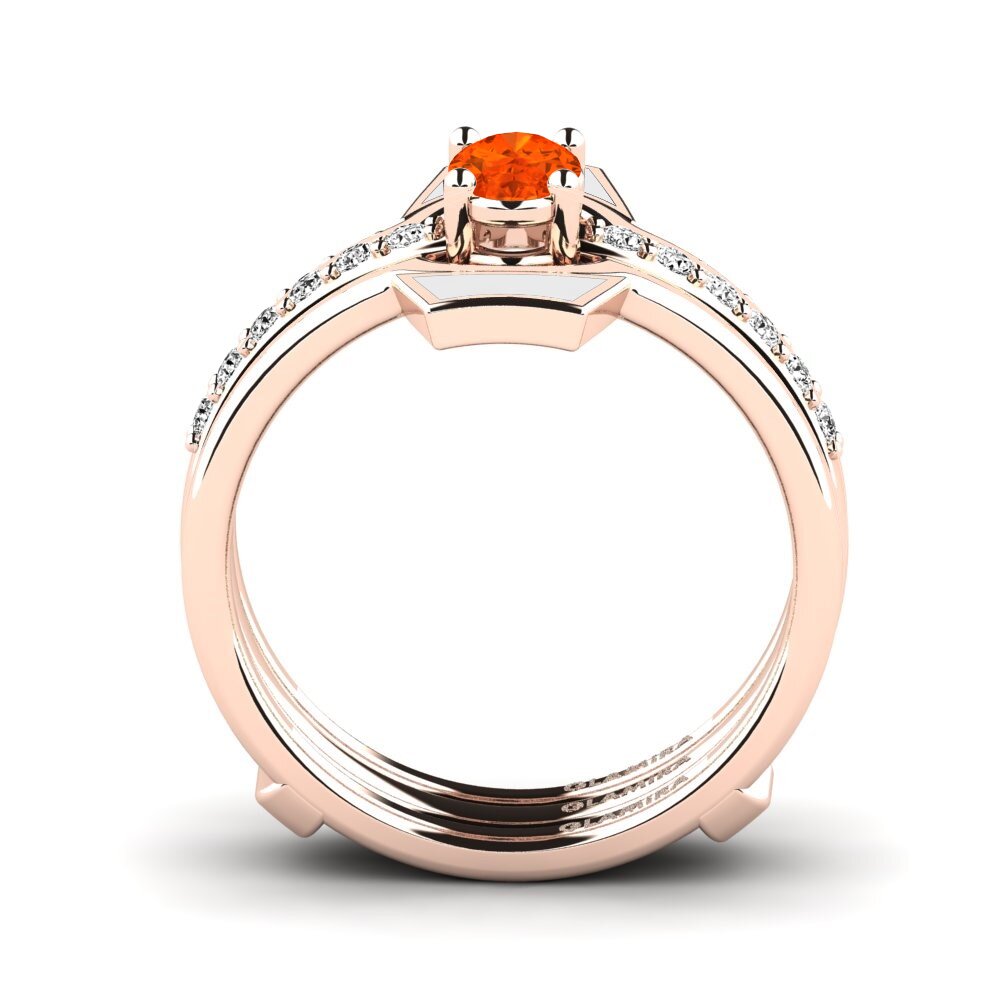 Feueropal Ring Blada SET