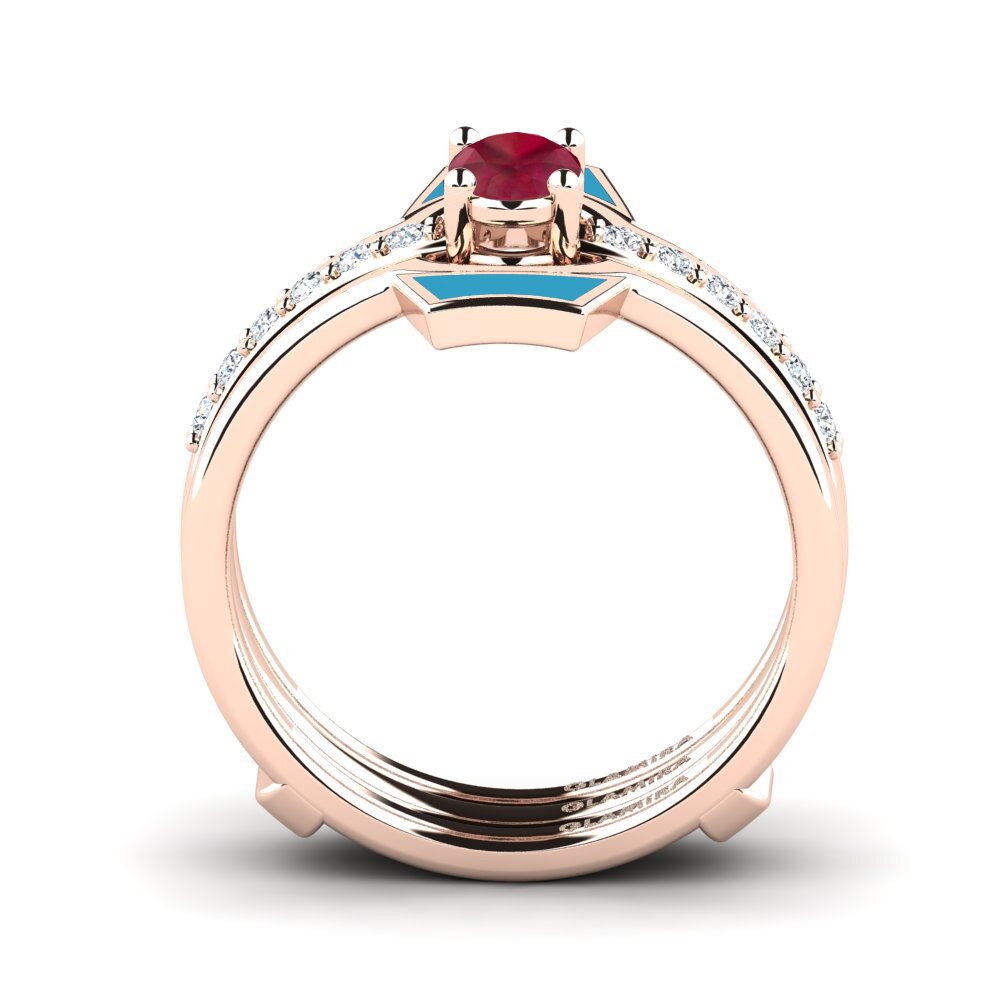 Ruby Ring Blada SET