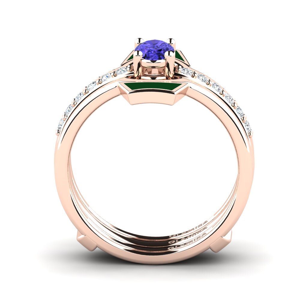 Tanzanite Ring Blada SET