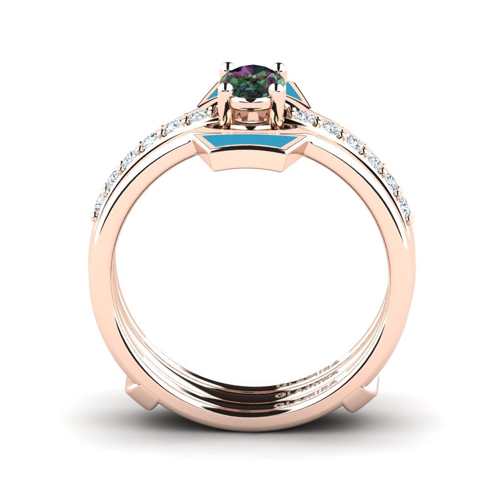 Mystic Topaz Ring Blada SET