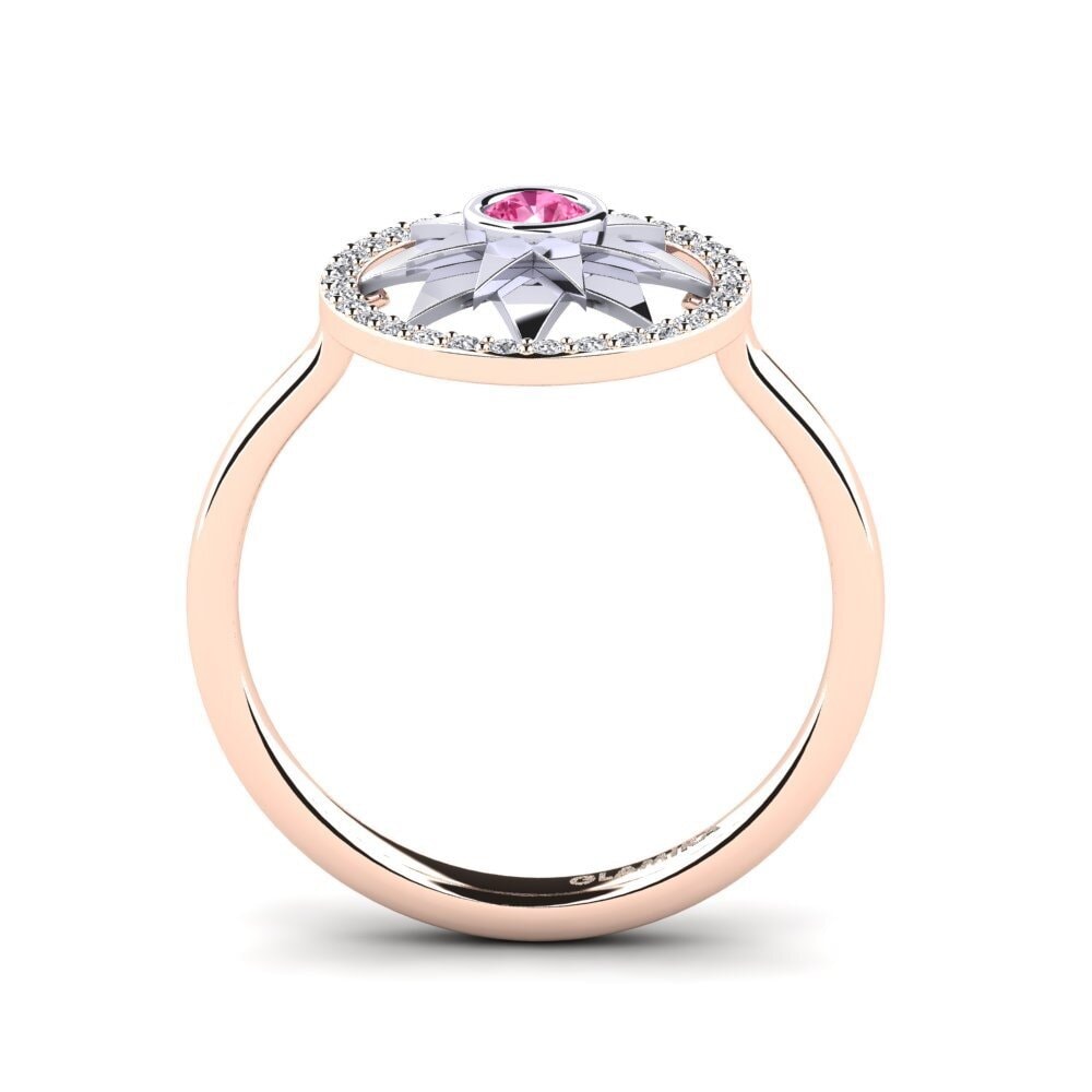 Zafiro Rosado Anillo Blue Variable