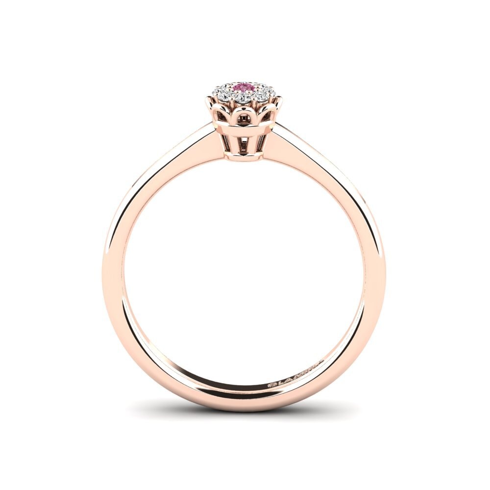 Rhodolite Garnet Ring Boboli
