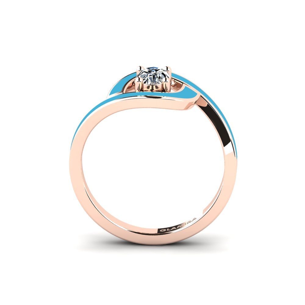 Rotgold 375 Ring Bogena