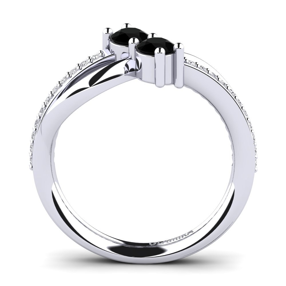 Black Sapphire Ring Bolagna