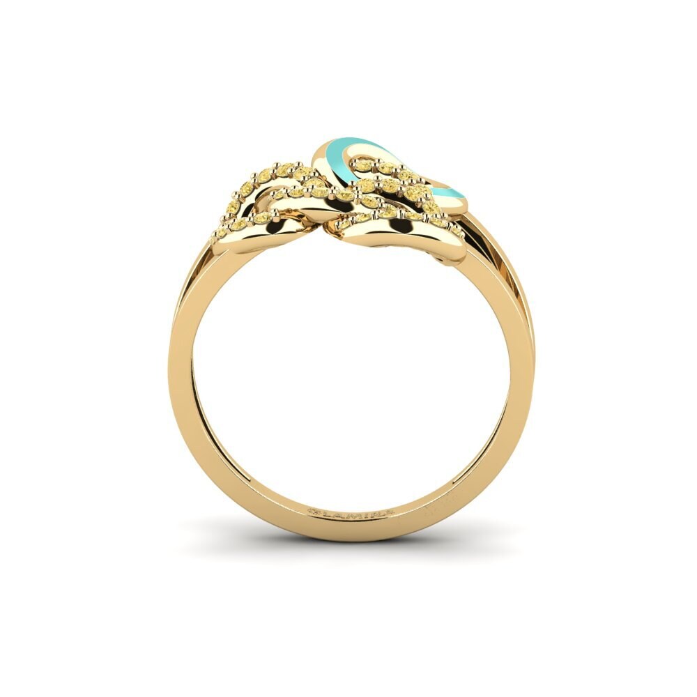 Gelber Diamant Ring Bolingo