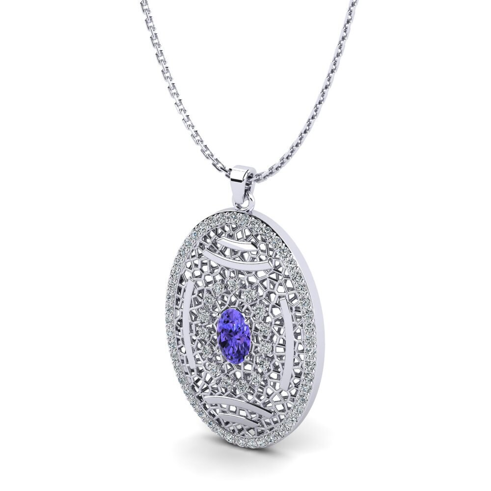 Tanzanite Women's Pendant Bomber