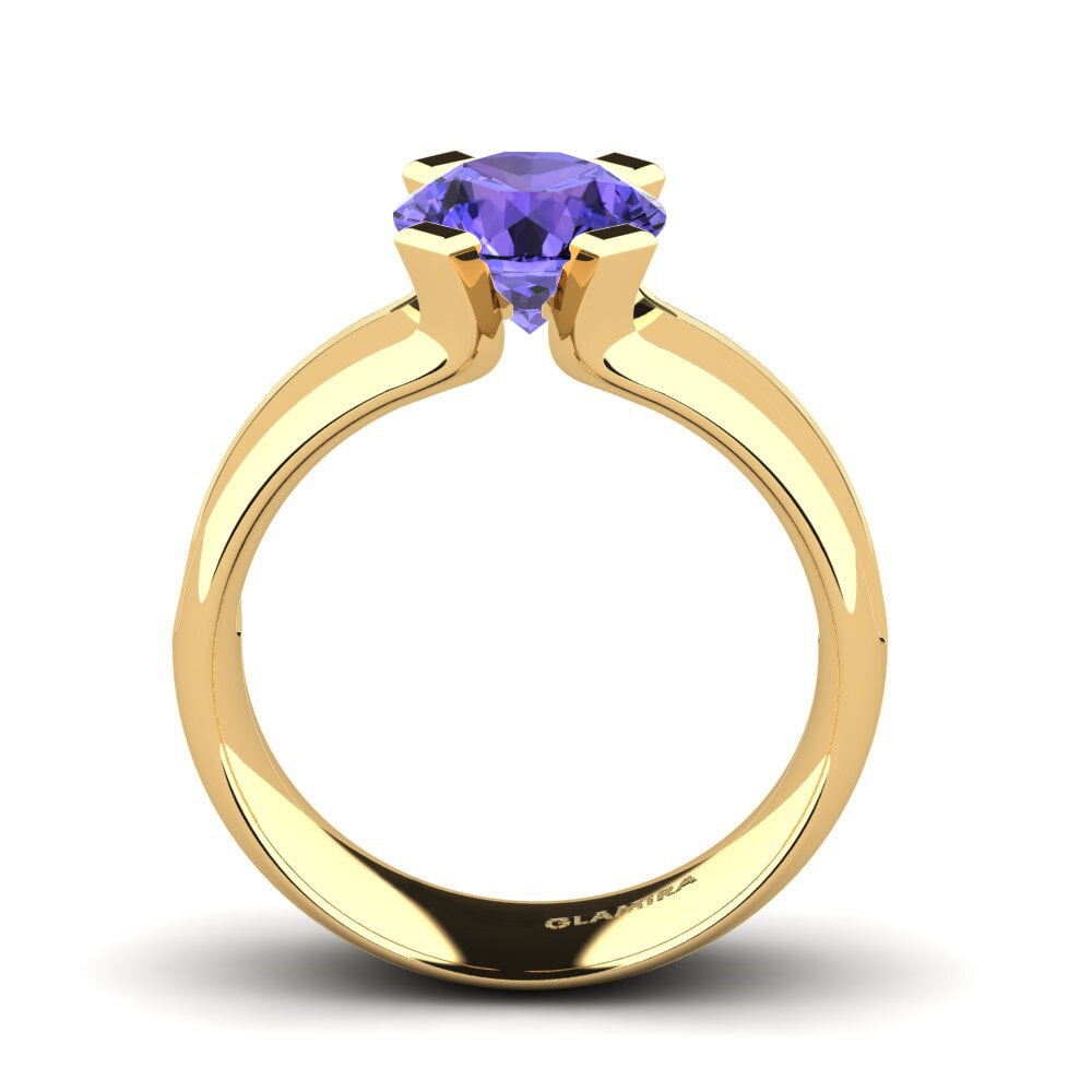 Tanzanite Engagement Ring Bona 2.0 crt