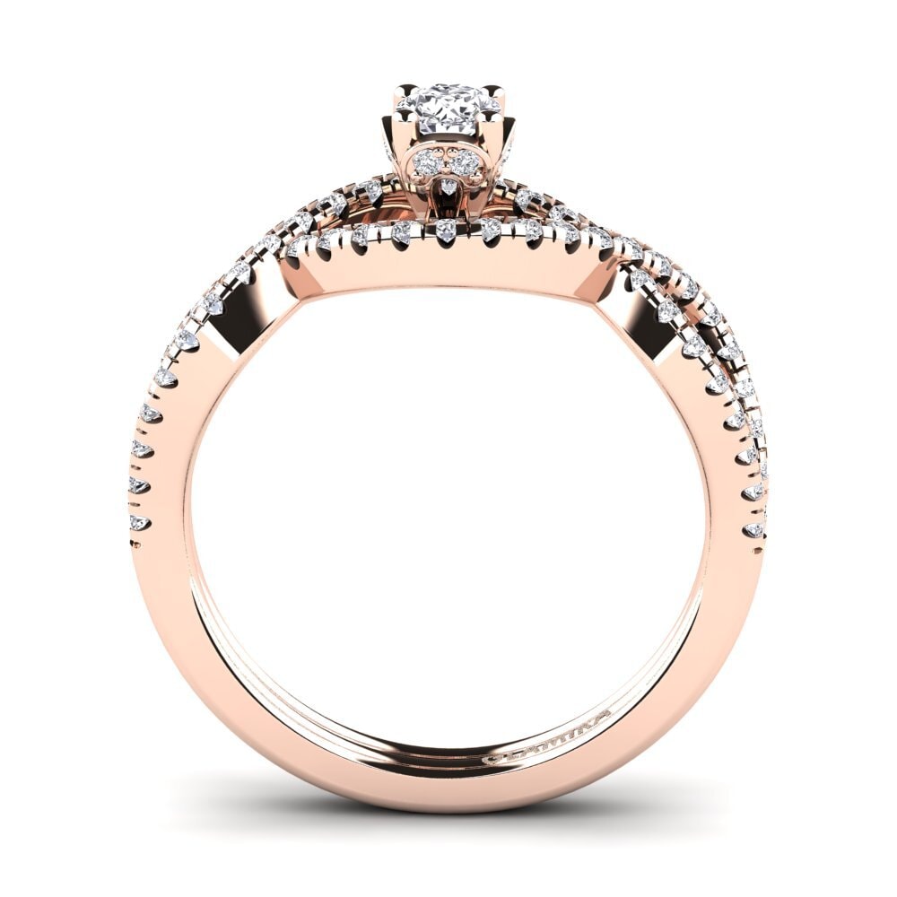 Lab Grown Diamond Engagement Ring Bonita 0.16 crt