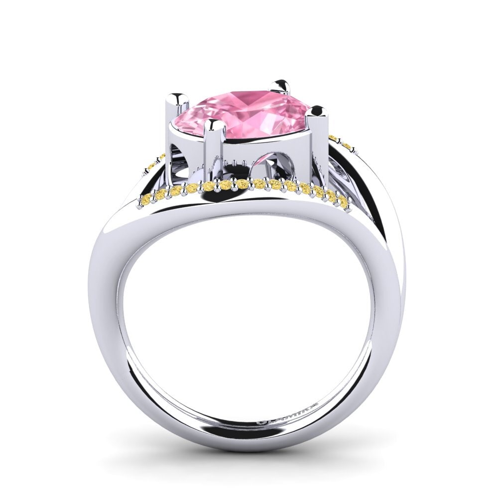 Pink Sapphire Engagement Ring Boracay
