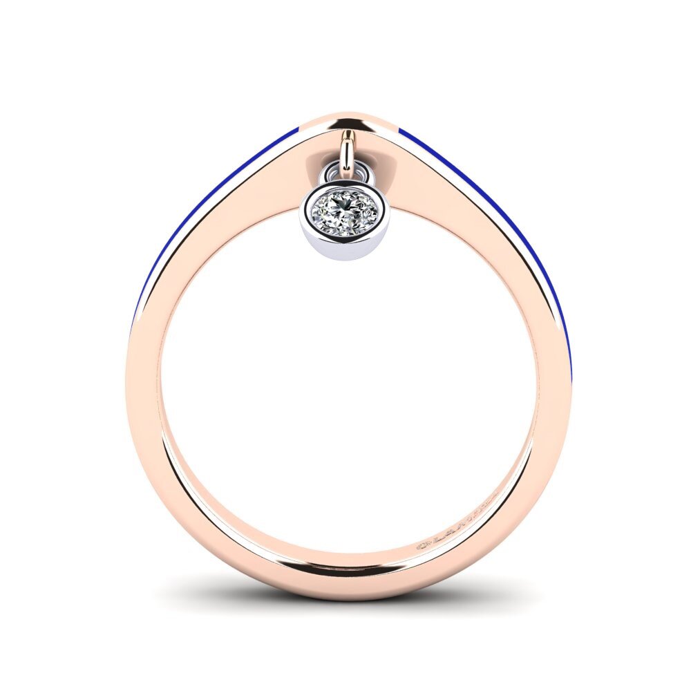585 Rot & Weißgold Ring Botilda