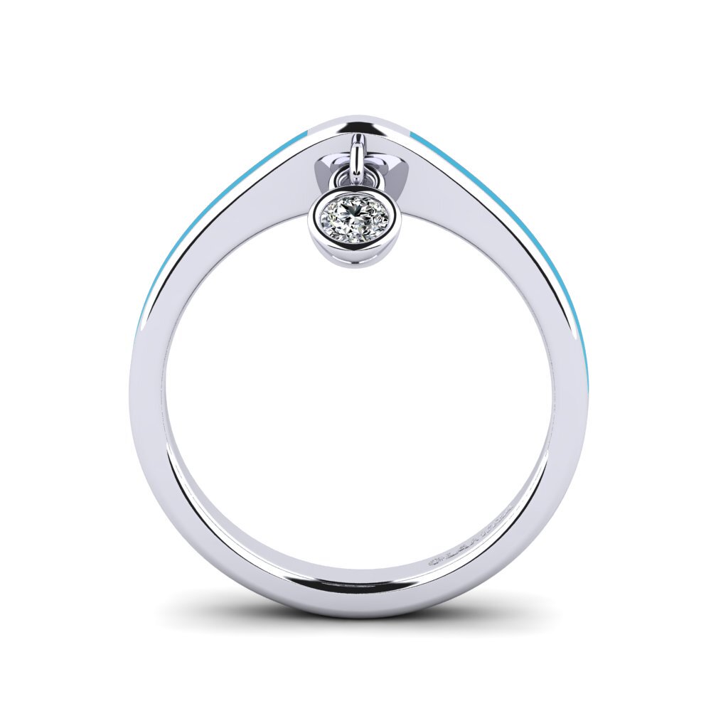 950 Platin Ring Botilda