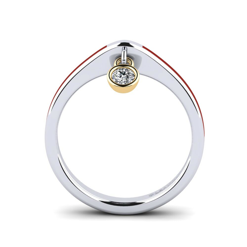 Or Blanc & Jaune 14k Bague Botilda