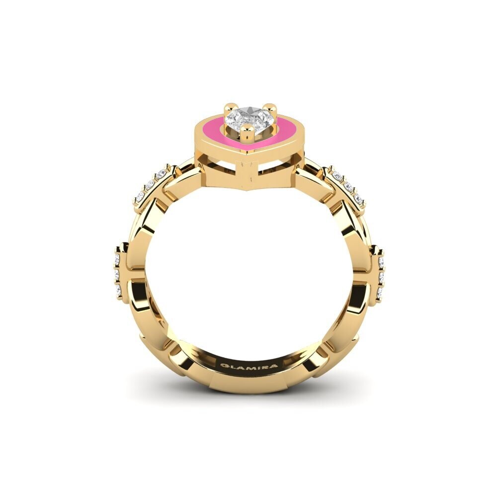 Weißer Saphir SYLVIE Ring Braks - A