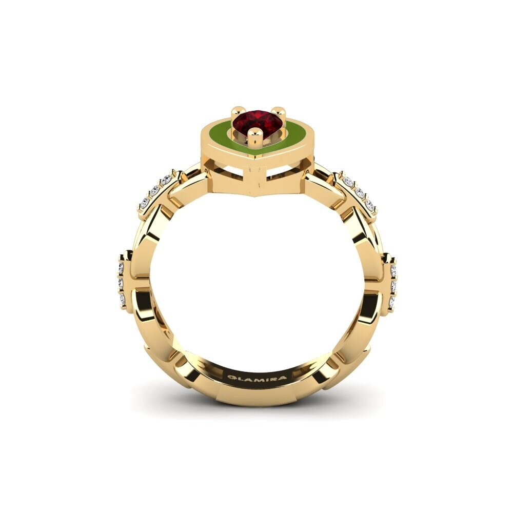 Granat SYLVIE Ring Braks - A