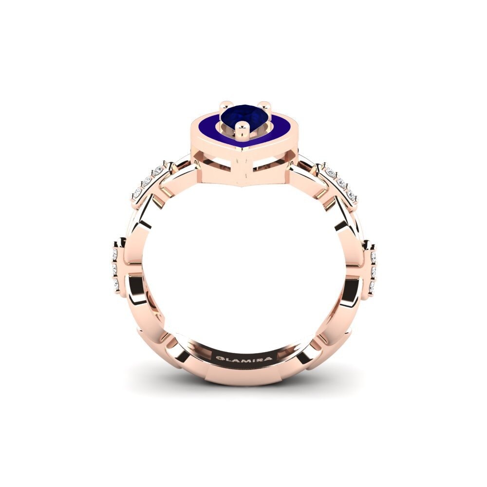 Rotgold 585 SYLVIE Ring Braks - A