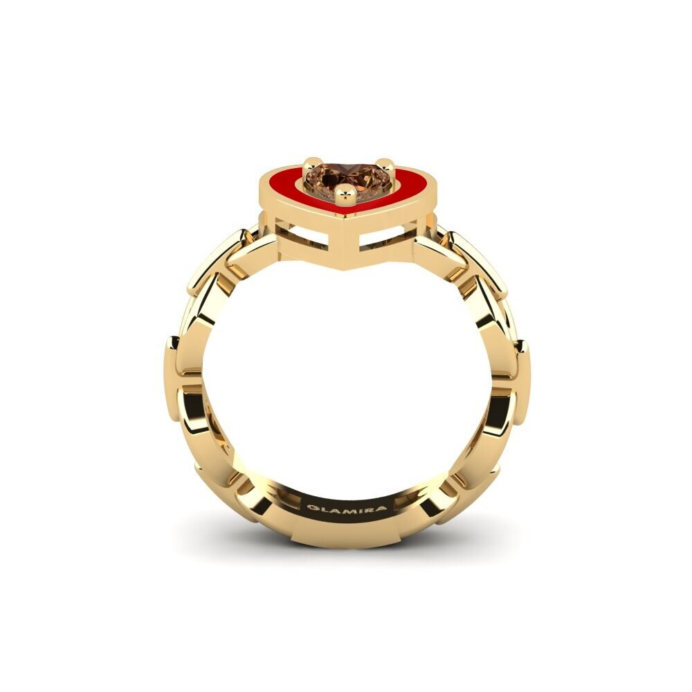 Brauner Diamant SYLVIE Ring Braks - B