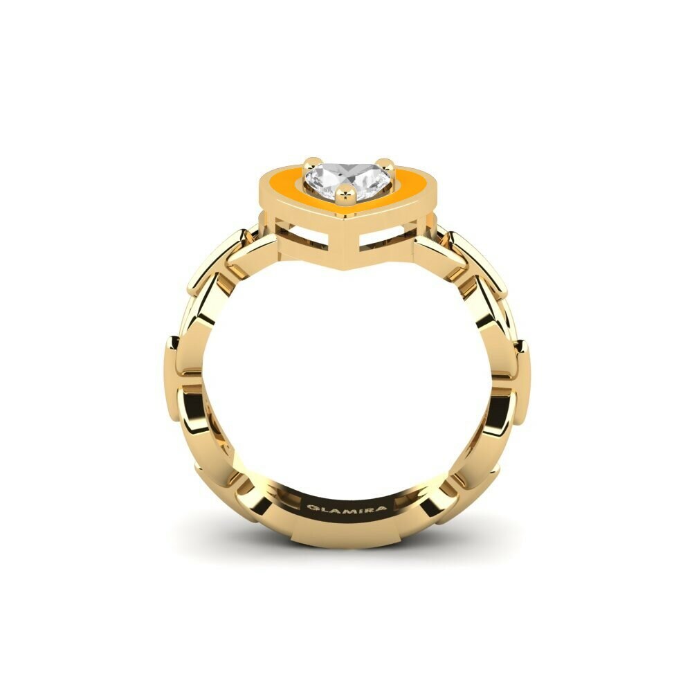 Saphir Blanc SYLVIE Bague Braks - B