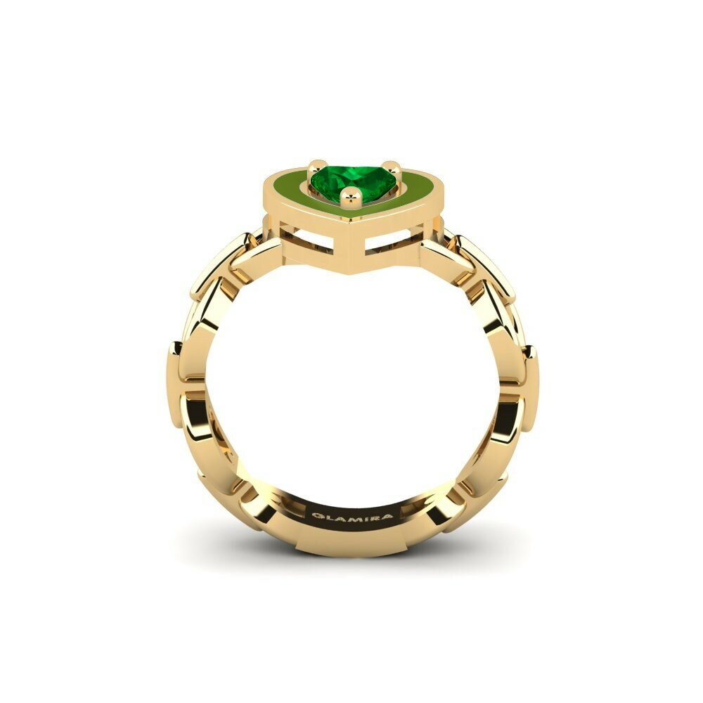 Zircone Vert SYLVIE Bague Braks - B