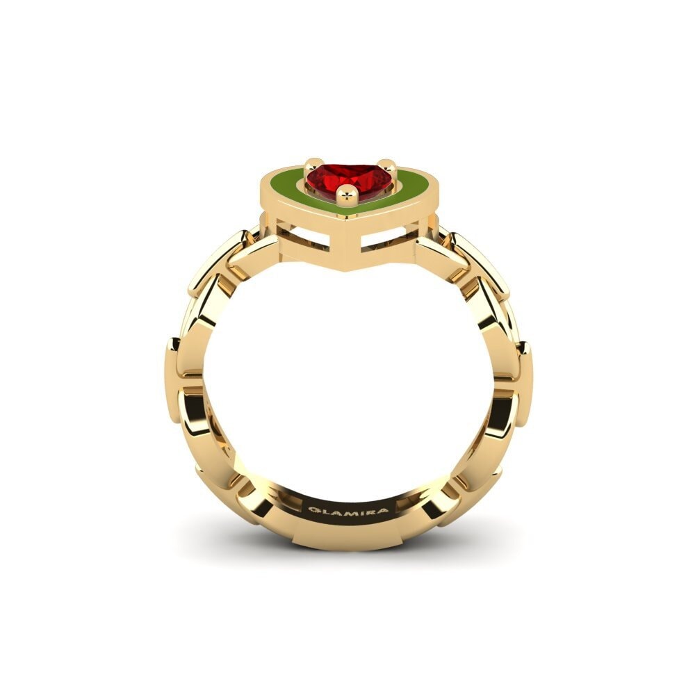 Rubin (im Labor gezüchtet) SYLVIE Ring Braks - B