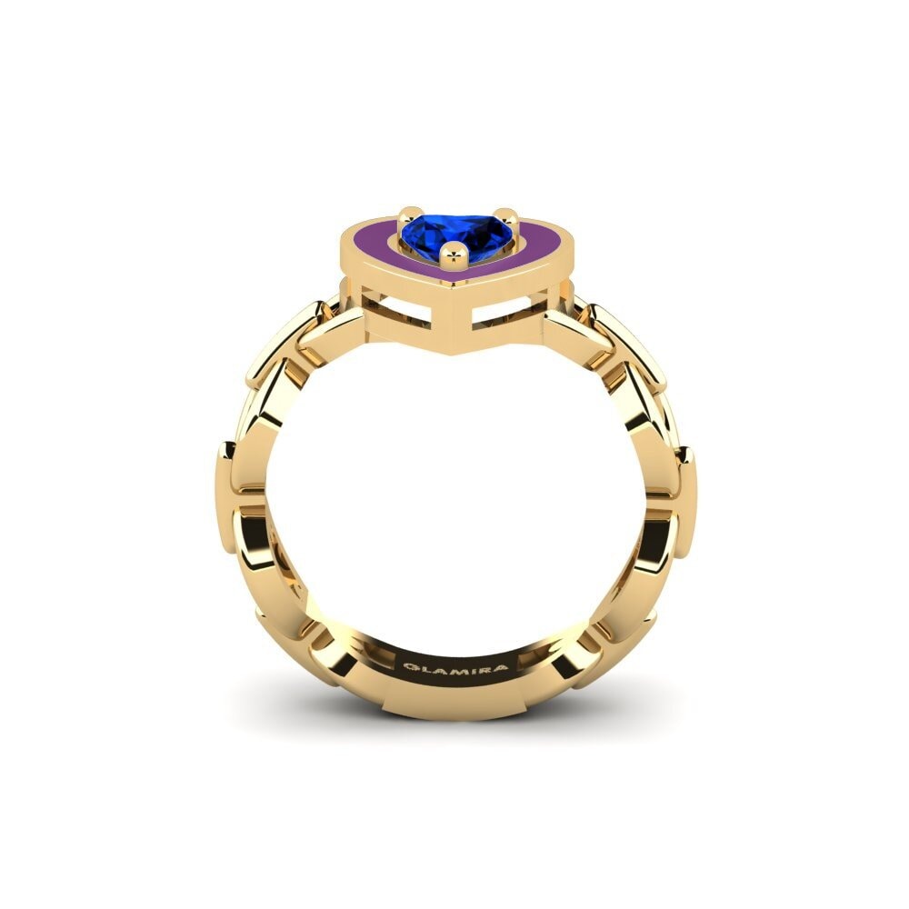 Saphir (im Labor gezüchtet) SYLVIE Ring Braks - B
