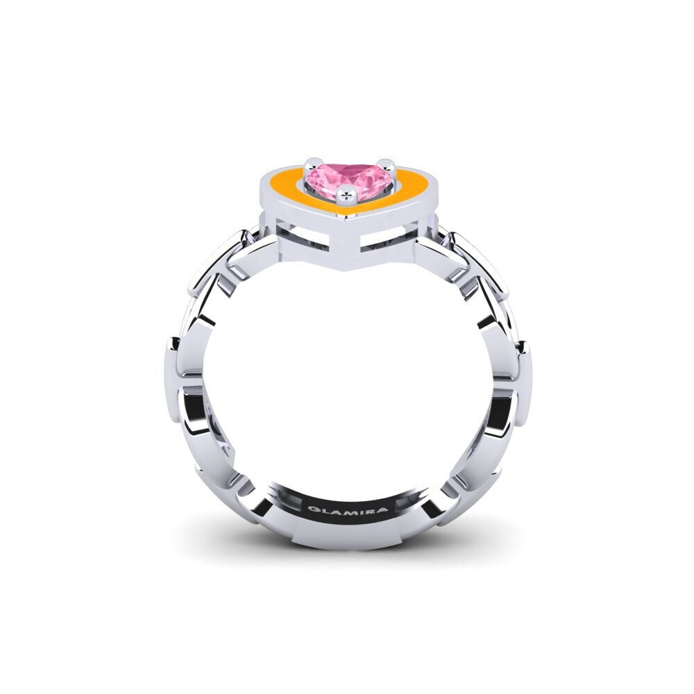 Argent Blanc SYLVIE Bague Braks - B