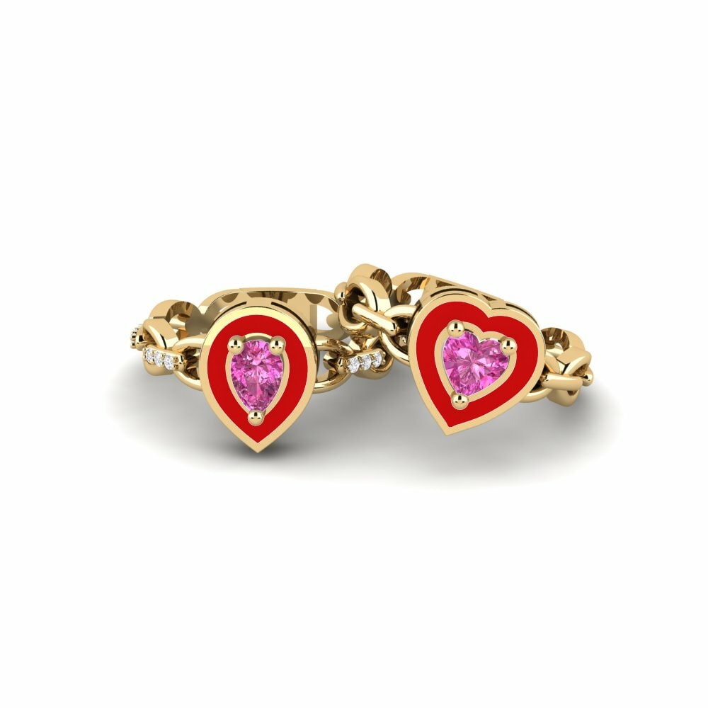 Bagues de fiançailles Topaze Rose Stackable