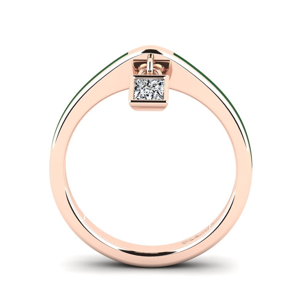 Rotgold 585 Ring Brander