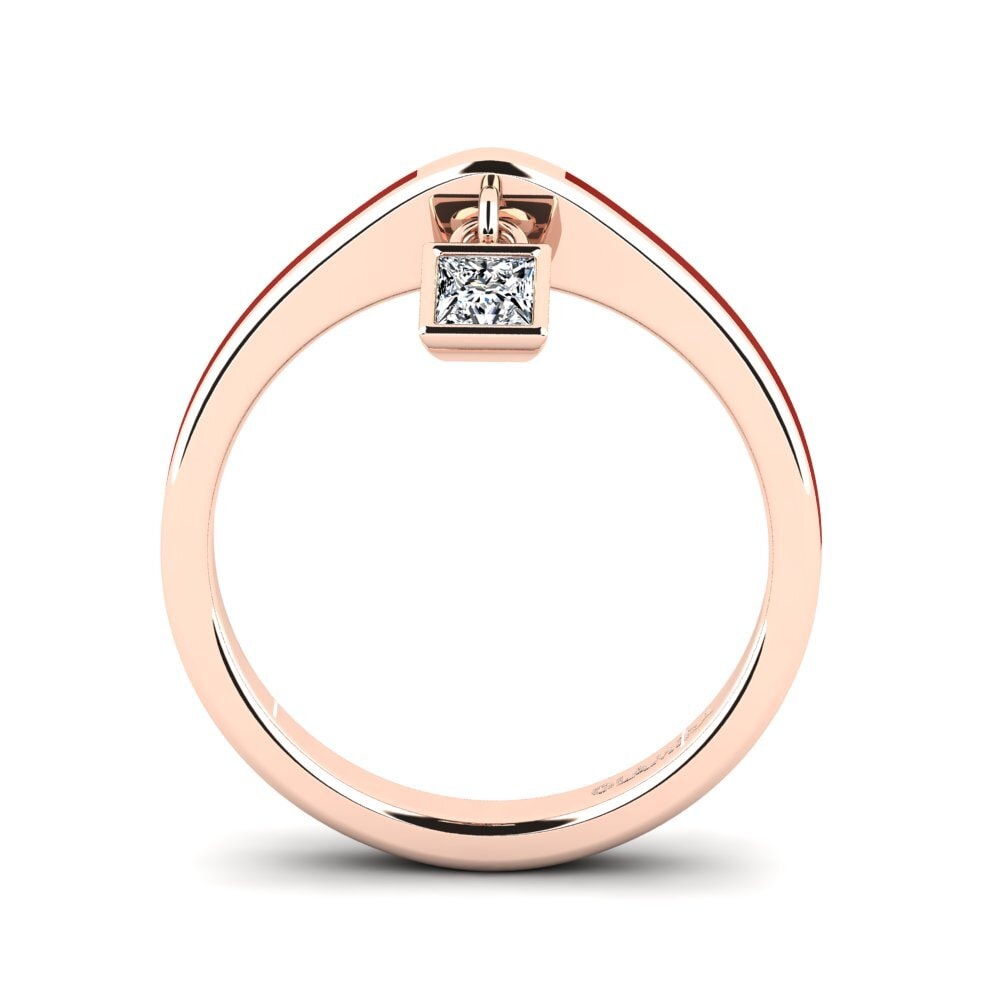 Rotgold 375 Ring Brander