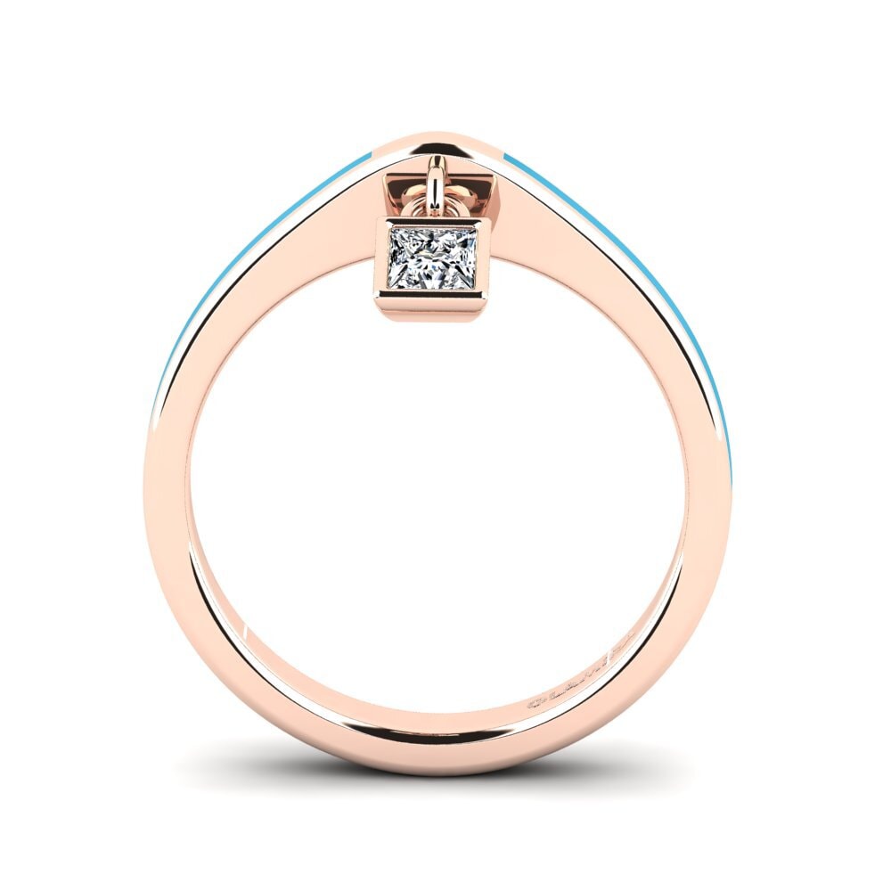 Rotgold 375 Ring Brander