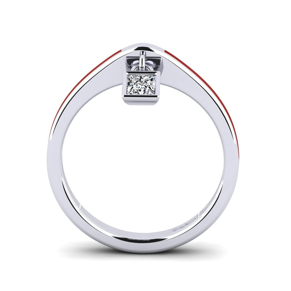 Weißgold 750 Ring Brander