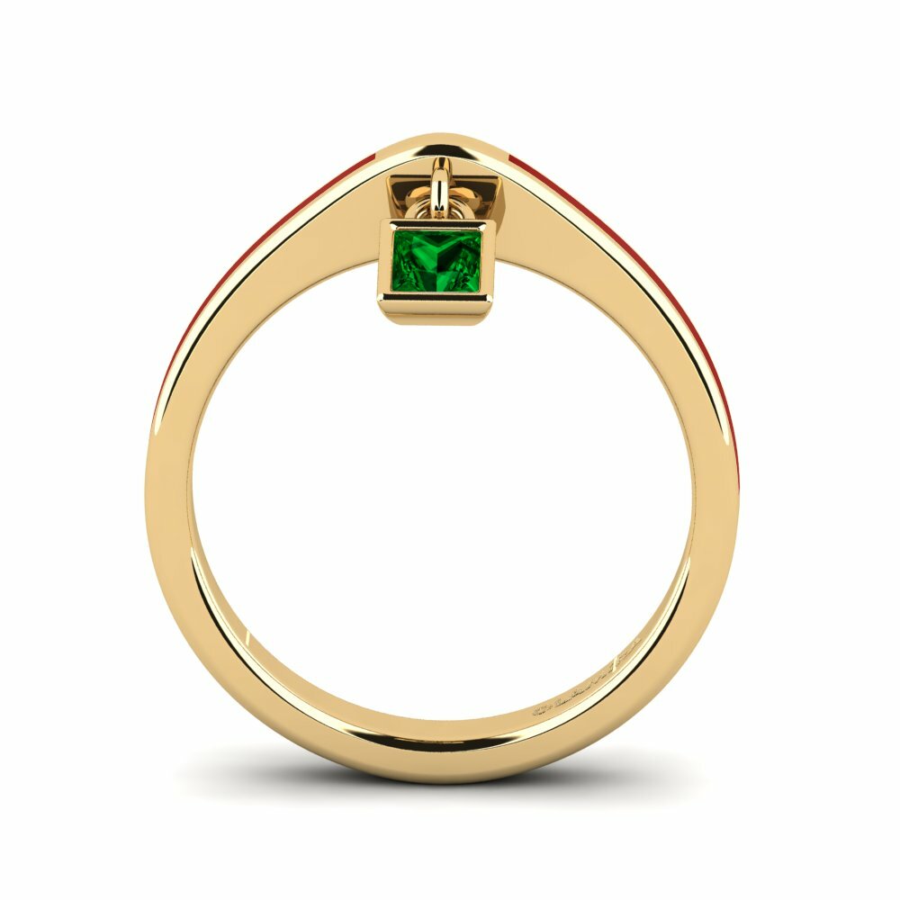 Zircone Vert Bague Brander