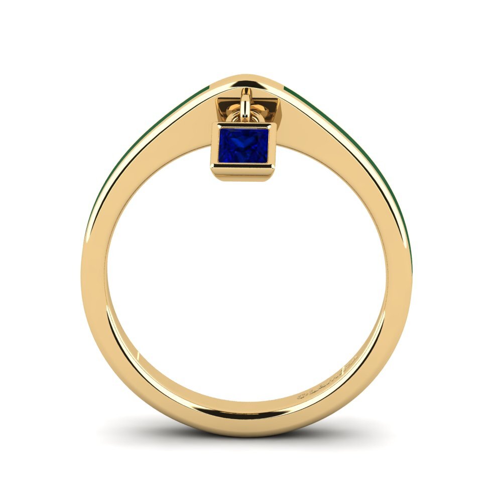 Saphir Ring Brander