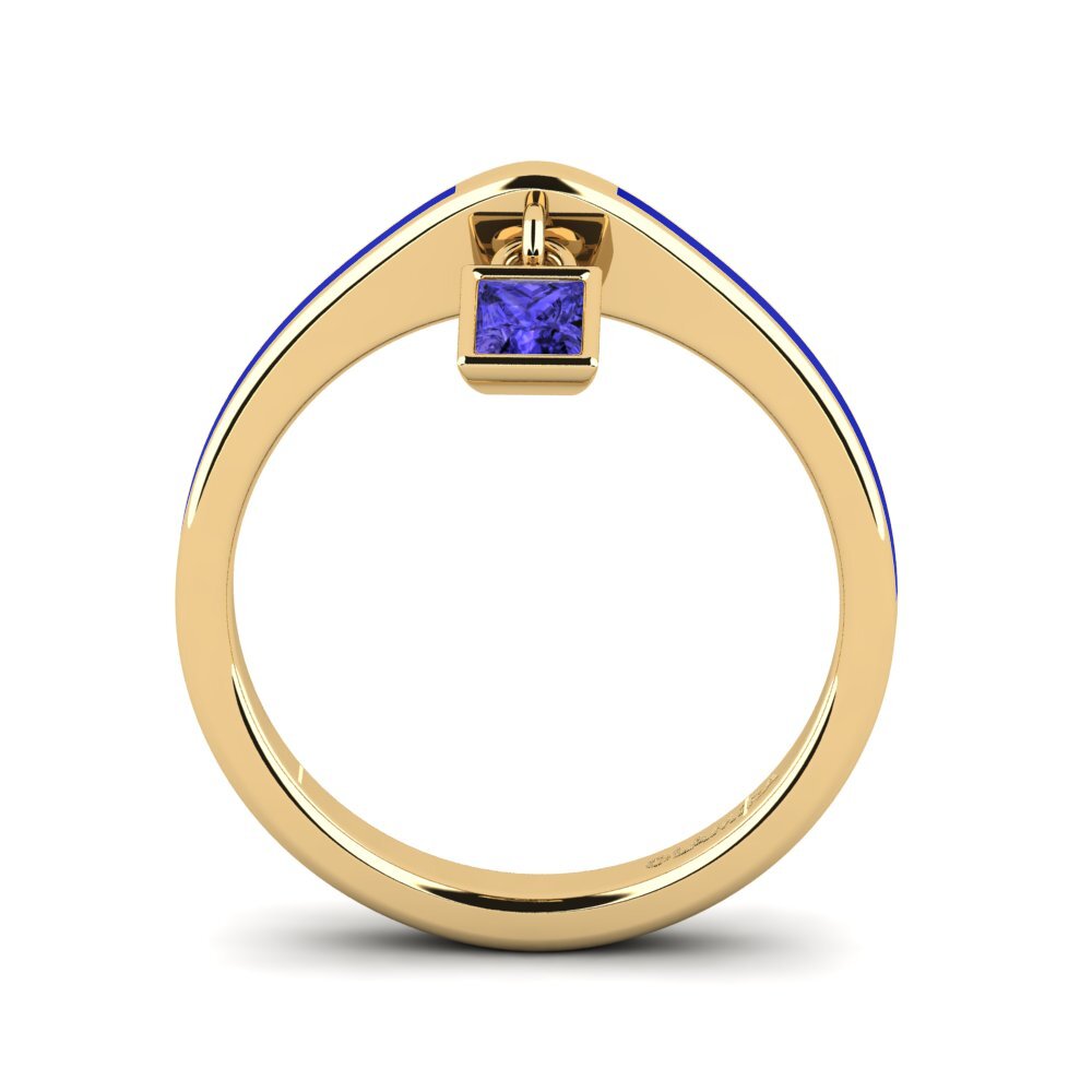 Tansanit Ring Brander