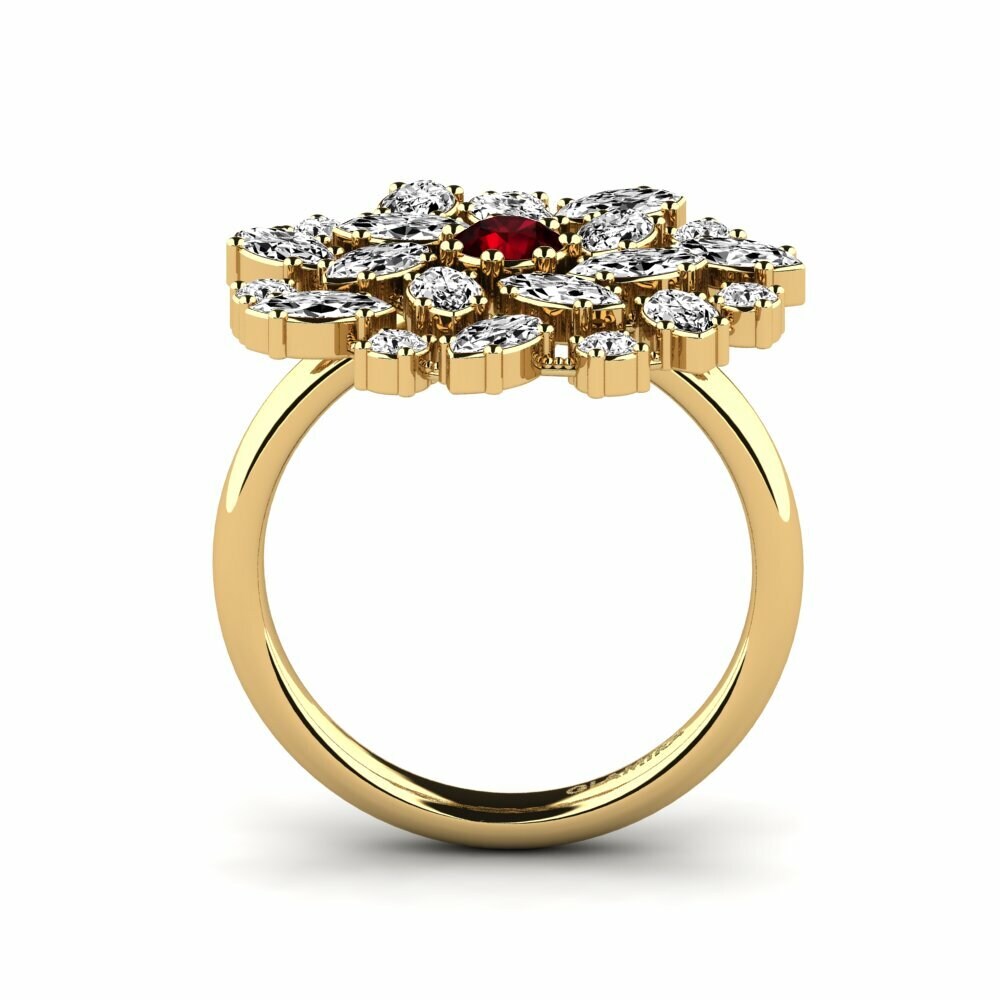 Garnet Ring Branwyn