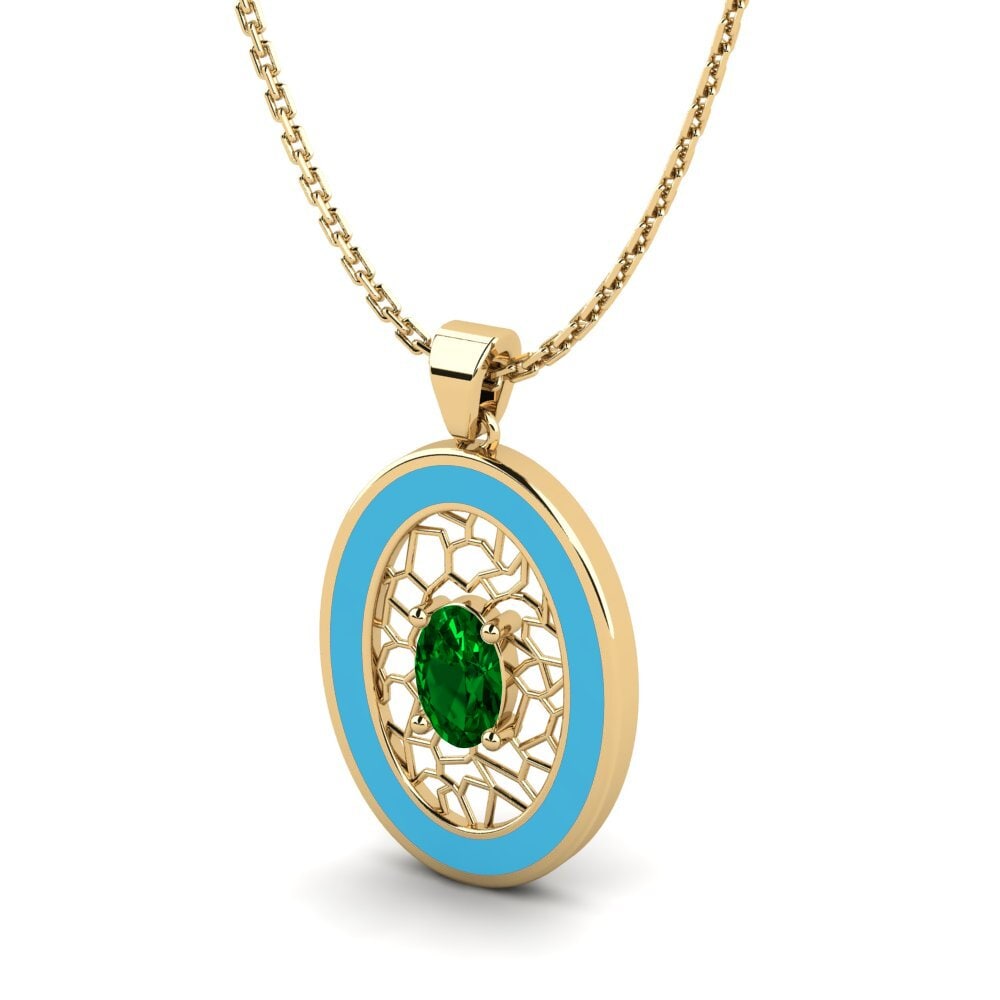 Circonita Verde Colgante de Mujer Brax