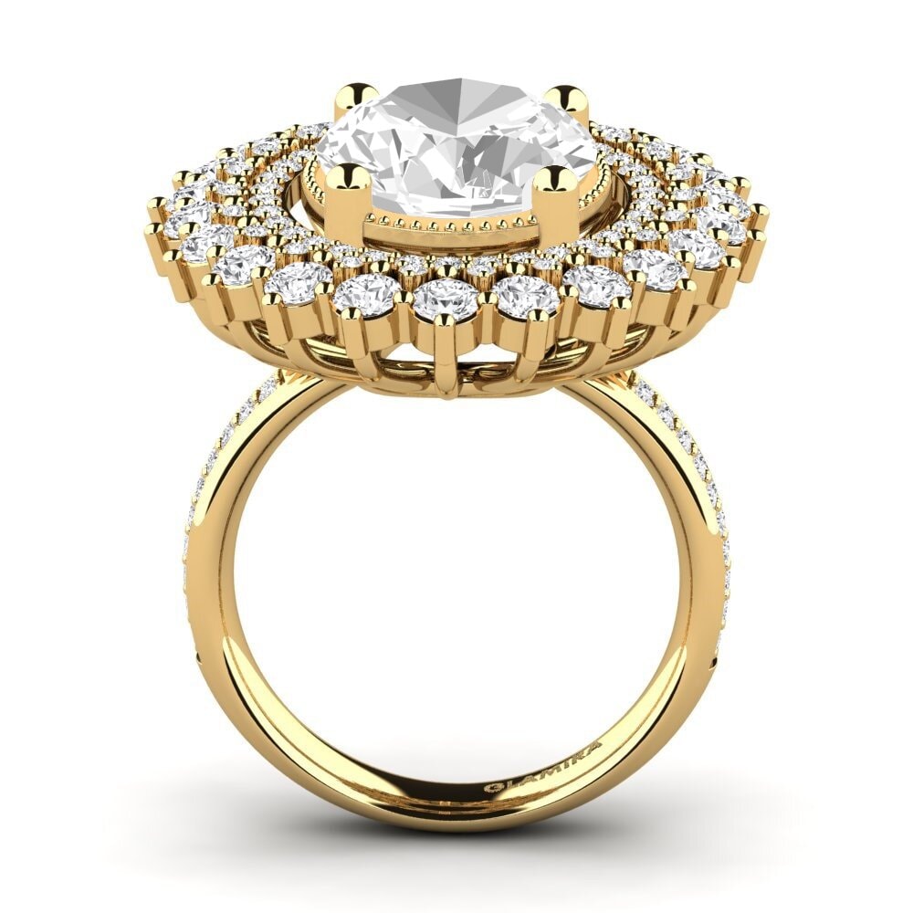 9ct Yellow Gold Engagement Ring Brianica
