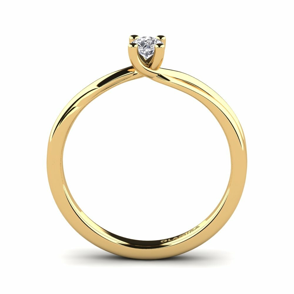 Verlobungsring Bridal Choice 0.16crt Gelbgold 750