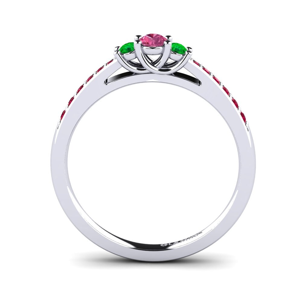 Pink Tourmaline Engagement Ring Brielle