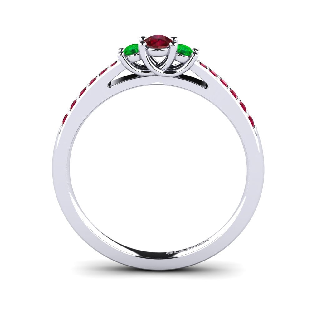Ruby Engagement Ring Brielle