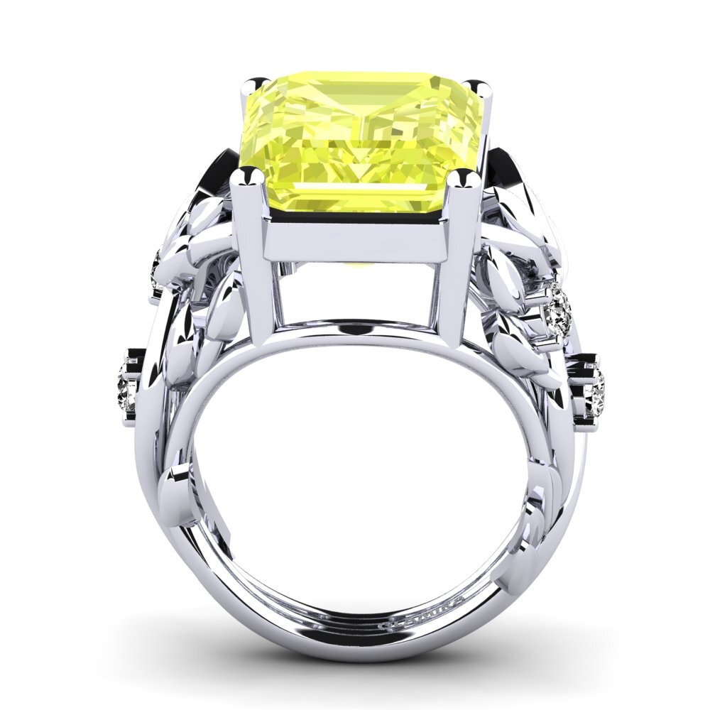 Lemon Quartz Ring Brigette
