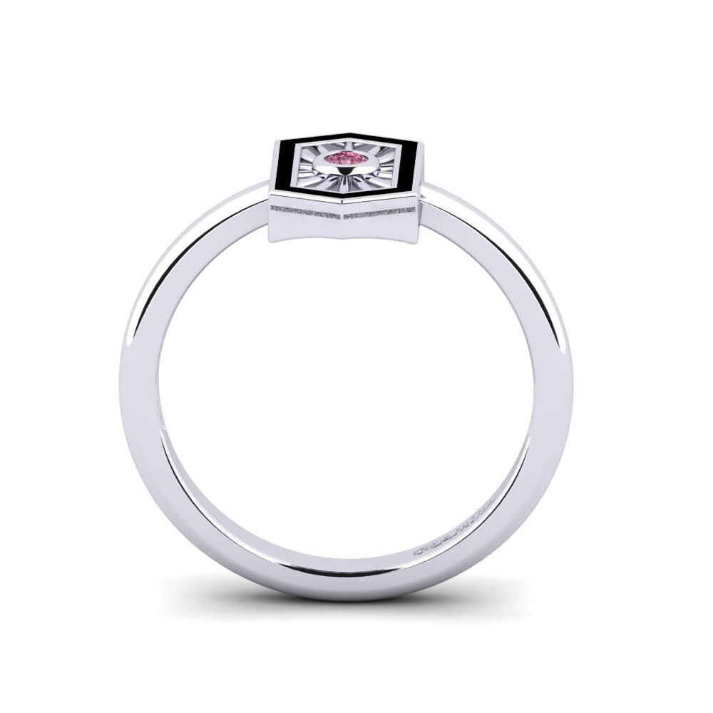 Rhodolite Garnet Ring Brit