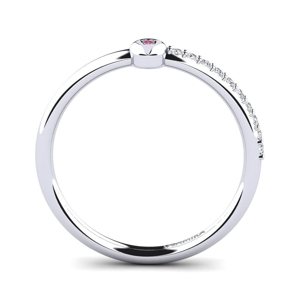 Rhodolite Garnet Women's Ring Brutna