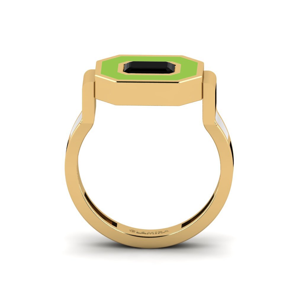 Schwarzer Diamant Ring Bryllu